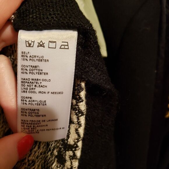 🌹Urban Outfitters Ecote Waterfall Cardigan with Aztec Pattern Size M - Picture 3 of 3